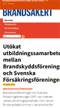 Mobile Screenshot of brandsakert.se